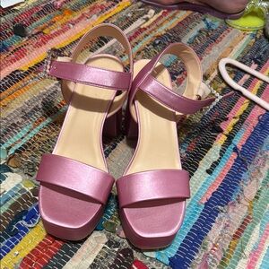Elegant Pink Women's Sandals